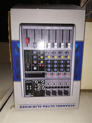 4 channel mixer to sell or swop