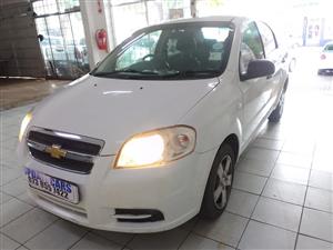 2013 CHEVROLET AVEO 1.6SWDEN   MANUAL PETROL WHITE COLOR 