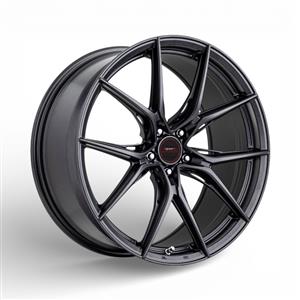 19″ A-Line Atomic 5/114 Graphite Flow Forming Alloy Wheels