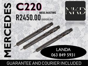 MERCEDES BENZ C220 DIESEL INJECTORS VENTERSBURG VRYSTAAT 
