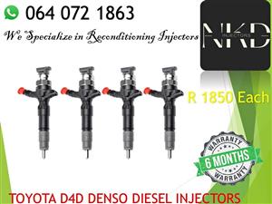 TOYOTA D4D DIESEL INJECTOR FOR SALE OR SERVICE EXCHANGE OR TO RECON