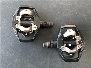 SHIMANO PD-M530 DEORE M6000 Series Mountain Pedals - in black