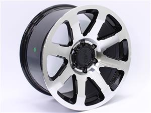 18″ Racing Hart Legacy 6/139 Satin Black Alloy Wheels