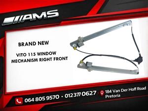 NEW MERCEDES W639 WINDOW MECHANISM - RIGHT FRONT