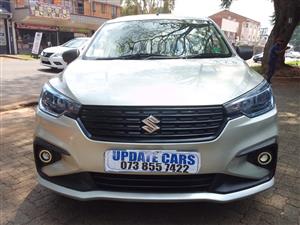 2019 SUZUKI ERTIGA 1.5 VVT PETROL  SILVER COLOR  MANUAL 