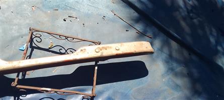Rear back bumper for Ford 1977 F100. 