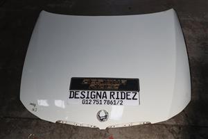 BMW E90 3 SERIES BONNET PRE FACE WHITE