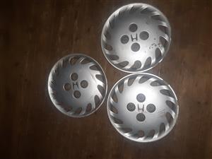Honda ballade original hubcaps 