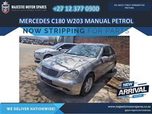 Stripping for Spares: Mercedes Benz C180, M111 Petrol Engine, W203, 