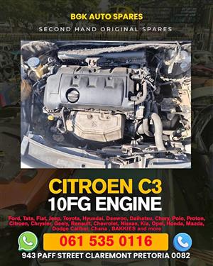 Citroen c3 10fg engine 