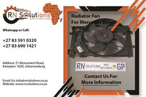 Radiator Fan for w203  Mercedes Benz