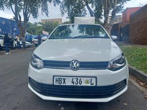 2018 VW POLO VIVO HATCHBACK 1.4 Petrol, Manual, White, 82000kms