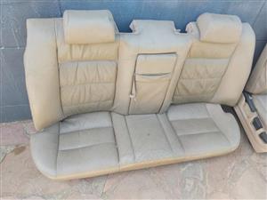 BMW 5 SERIES BEIGE LEATHER SEATS , FULL SET