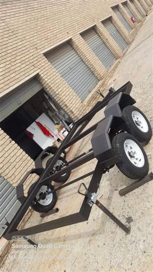 Flat base trailer. 3mx 1.7.