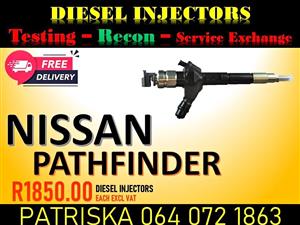 GET YOUR DIESEL INJECTORS FOR NISSAN PATHFINDER NEW OR RECON