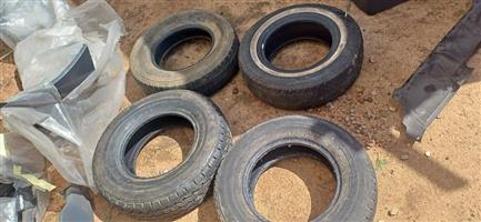195/ 14c tyres(selling as a set)