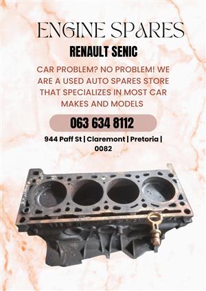 Renault senic engine spares
