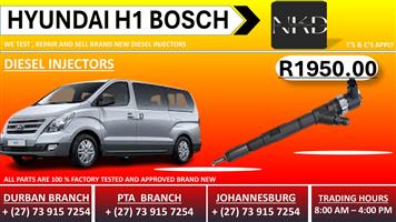 Hyundai H1 Bosch Diesel Injectors 
