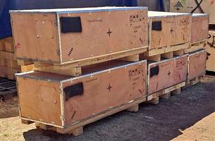 2.25m up to 2.5m New Sizes Shipping Crates For Sale From R300 rise by size Jhb south