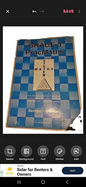 Grade 5 PracMaths, a South African mathematics workbook published by System Maths.