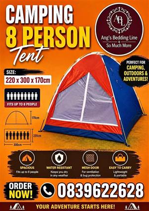 Dome 8 person camping tents for sale Available on order Contact for price