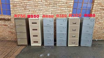 Second Hand Steel Filing Cabinets 