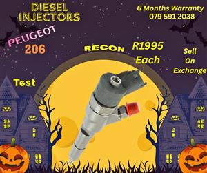 Peugeot 206 diesel injectors