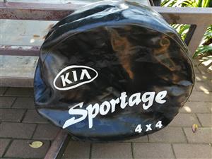 Kia Sportage spare wheel cover