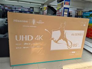  Brand New Hisense 85” Smart 4K UHD TV – SPECIAL OFFER 