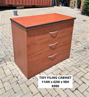 GOOD QUALITY OFFICE TIDY FILING STORAGE DRAWER CABINET