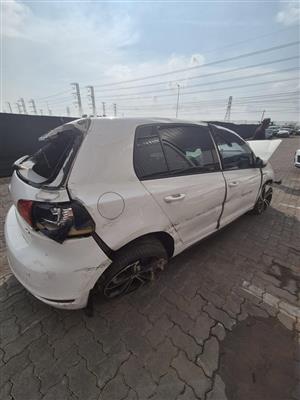 Golf 6 2.0 GTI 2011 Model with CCZ engine and DSG gearbox stripping for spares code 2