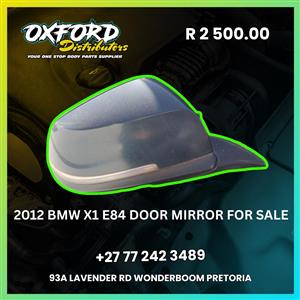 2012 BMW X1 E84 door mirror for sale complete rhs used