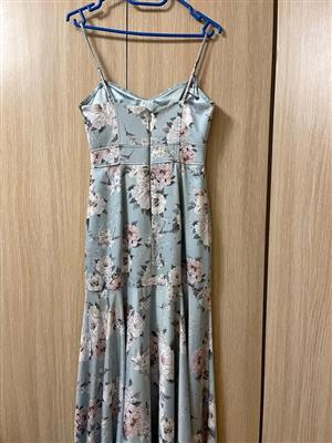 Forever New pale blue floral Dress