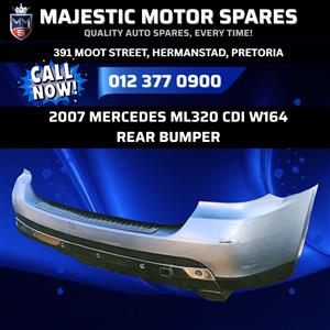  2007 Mercedes ML320 CDI W164 Rear Bumper – Used