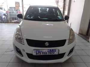 2013 Suzuki Swift 1.2 Manual, Petrol, White Color  77000km 