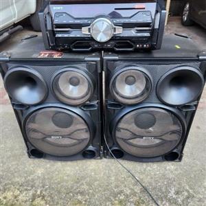 Sony Shake sound system with remote 