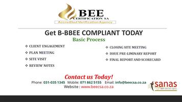 BEE CERTIFICATION