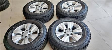 with 265/65/17 GT Radial AT3(90-95% life on them) set