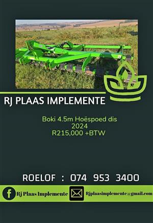 Boki 4.5M Hoëspoed dis