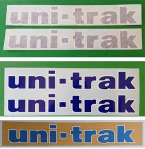 Kawasaki UNI TRAK swingarm decals stickers 