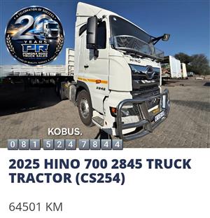 2025 HINO 700 - 2845 - 64 000KM