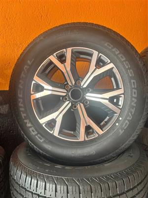 Isuzu Dmx 18” Mag Rims (With New Tyres)