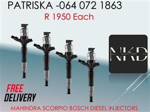 MAHINDRA SCORPIO BOSCH DIESEL INJECTORS FOR SALE