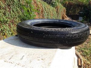 Tyre for a vintage car
