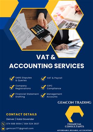 VAT, PAYROLL, BOOKKEEPING