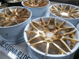 RIMS FORGED 19INCH 9J/10J 5X120PCD 2 PIECE
