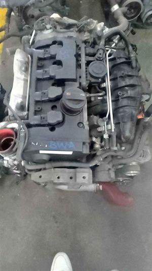 VW BWA 2.0L COMPLETE ENGINE FOR SALE