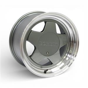 15″ M8740 4/100 & 4/108 Gunmetal Alloy Wheels