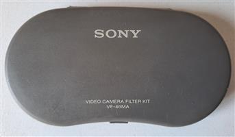 Sony Video Camera Filter Kit As good as new.