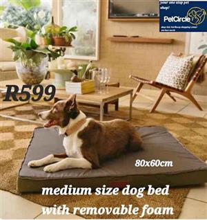 Medium size dog bed
